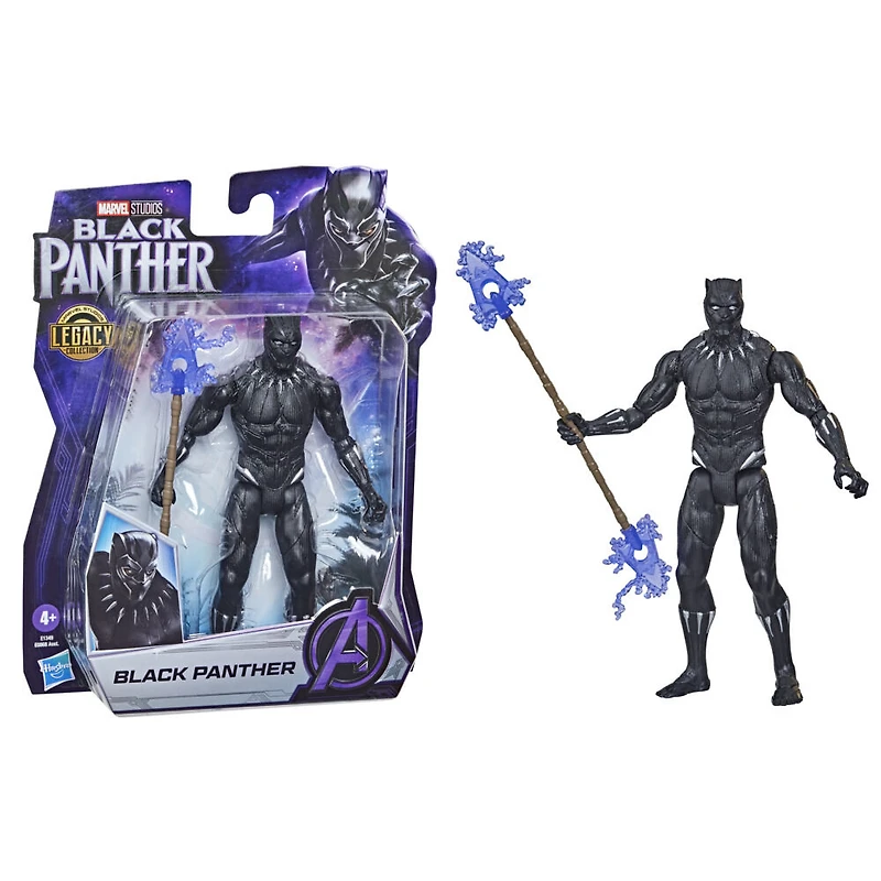 Marvel Black Panther Marvel Studios Legacy Collection Black Panther, figurine de 15 cm