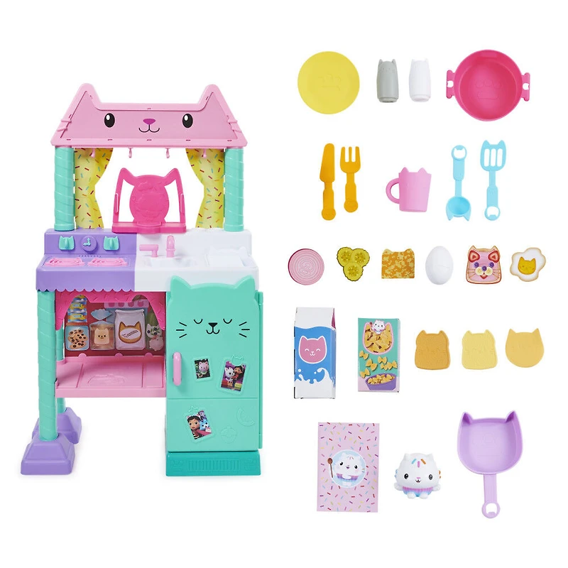 Gabby's Dollhouse, Coffret Cuisine Cakey avec accessoires de cuisine