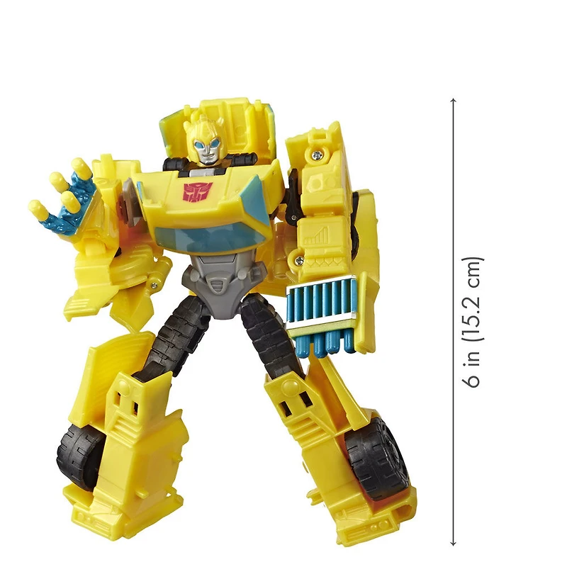 Transformers Cyberverse Action Attackers Warrior Class Bumblebee Action Figure