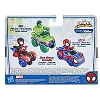 Marvel Spidey and His Amazing Friends Hulk Action Figure and Smash Truck Vehicle