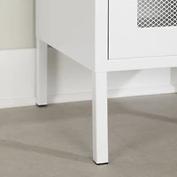 Dylane Table de chevet Blanc