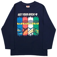 Lego Ninjago Group T-shirt à manches longues bleu marine