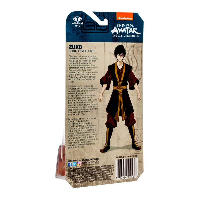 Avatar The Last Airbender - Zuko: Book Three: Fire