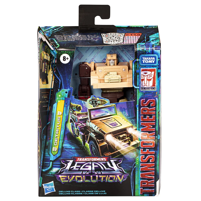 Transformers Legacy Evolution Deluxe Class Detritus 5.5 Inch Action Figure