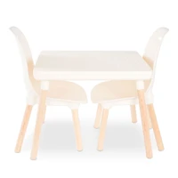 B. toys Kid Century Modern : Chaises et table - Ivoire Meubles pour enfants