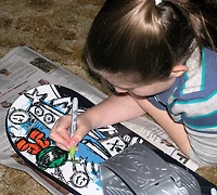 Planche À Neige ESP Graffiti 110 Cm