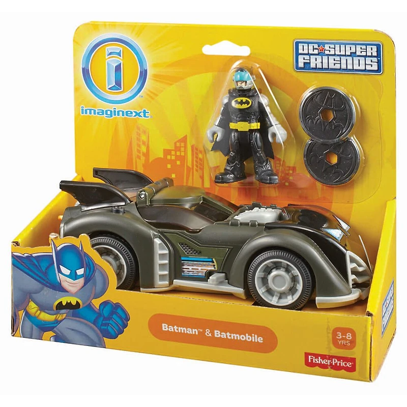 Imaginext DC Super Friends : Batman et Batmobile