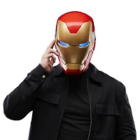Marvel Legends Series, casque électronique premium Iron Man avec effets lumineux, Avengers: Endgame, jouet de cosplay pour adultes