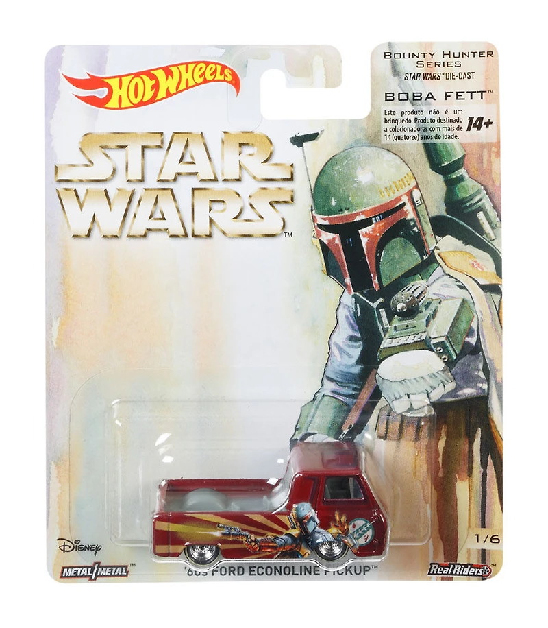 Hot Wheels Star Wars Boba Fett '60 Econoline Pickup Vehicle