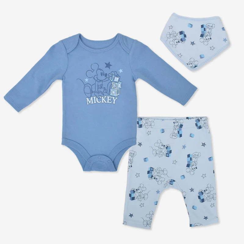 Mickey Mouse Pant Set Blue