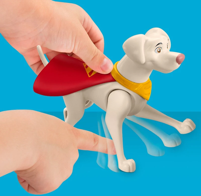 Fisher-Price DC League of Super-Pets Hero Punch Krypto Figure