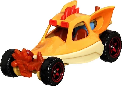 Hot Wheels Crash Bandicoot Véhicule inspiré d'un personnage