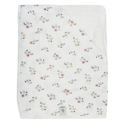 Serviette À Capuchon En Bambou Perlimpinpin- Floral
