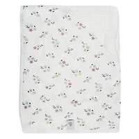 Serviette À Capuchon En Bambou Perlimpinpin- Floral