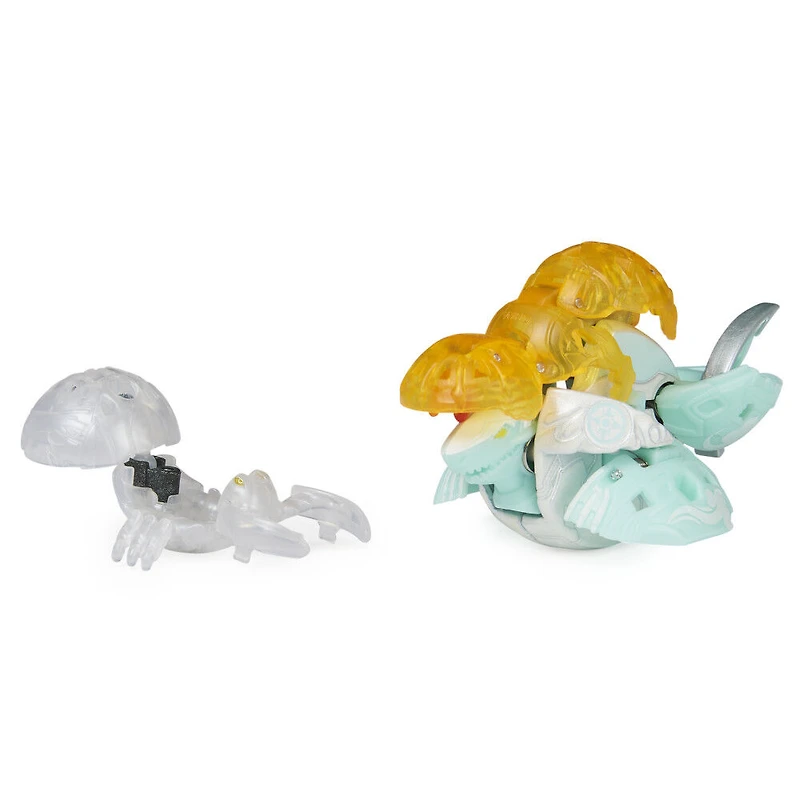 Bakugan Evolutions, Sharktar with Nano Shadow and Clutch Platinum Power Up Pack