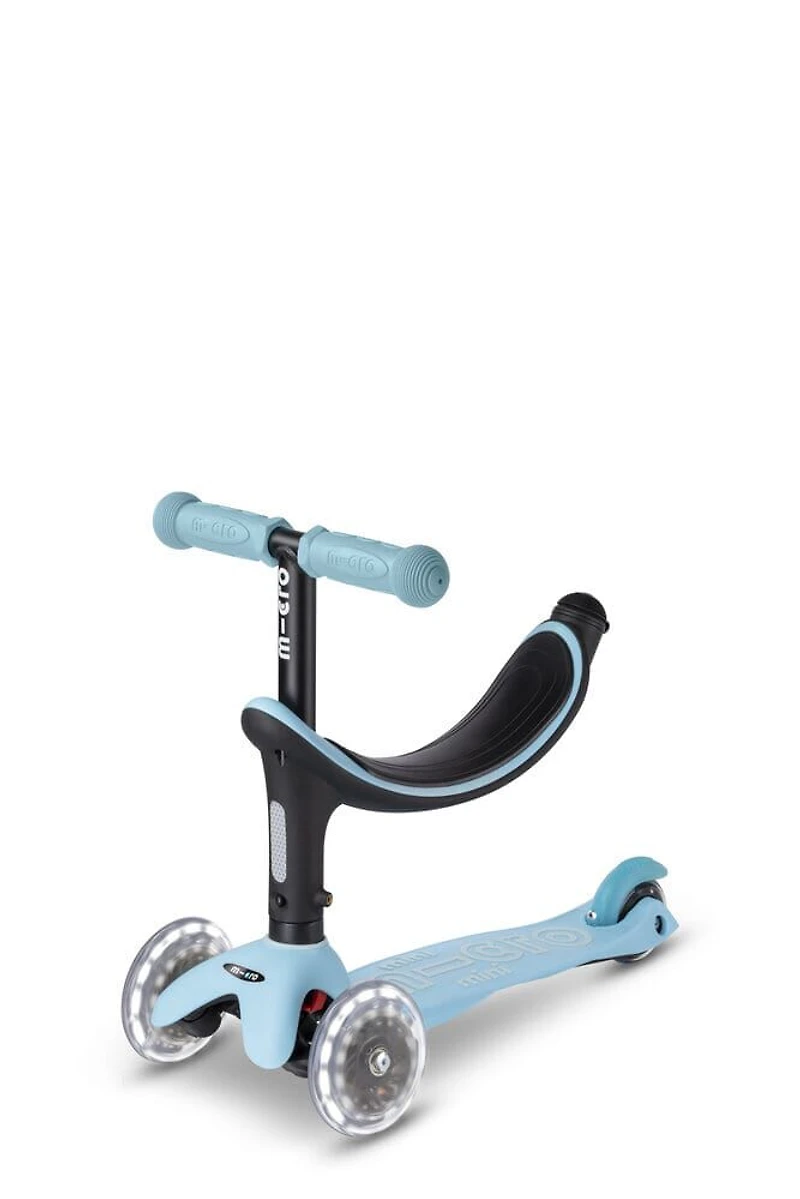 Micro Mini2Grow Deluxe Led Scooter/Blue