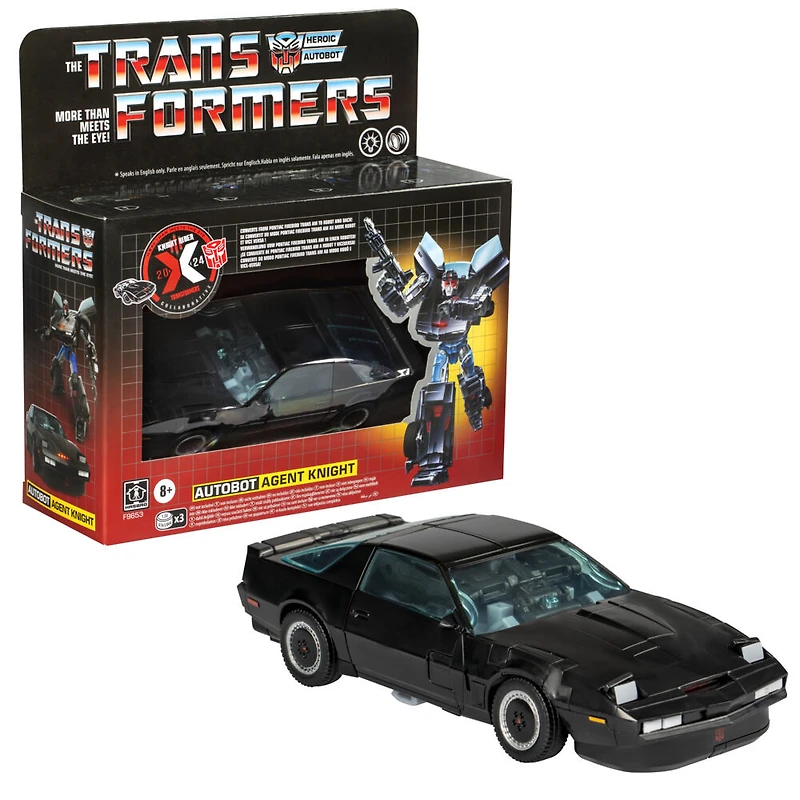 Transformers Collaborative Knight Rider x Transformers, figurine Autobot Agent Knight