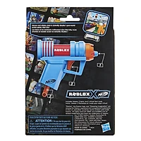 Nerf Roblox Mad City : Plasma Ray, blaster à fléchettes, poignée d'amorçage