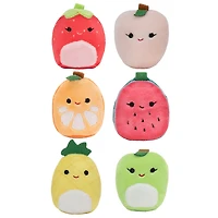 Paquet de 6 mini peluches Squishville - Escouade de fruits