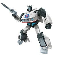 Transformers Studio Series 86-01, figurine Autobot Jazz 1986  du film Transformers : Le Film, classe Deluxe