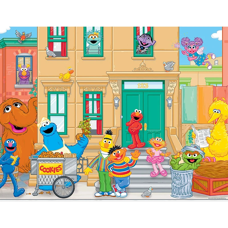 Masterpieces Puzzle Company Sesame Street - "In the Neighborhood" Casse-Tête D'Enfants De 36 Pièces - Édition anglaise