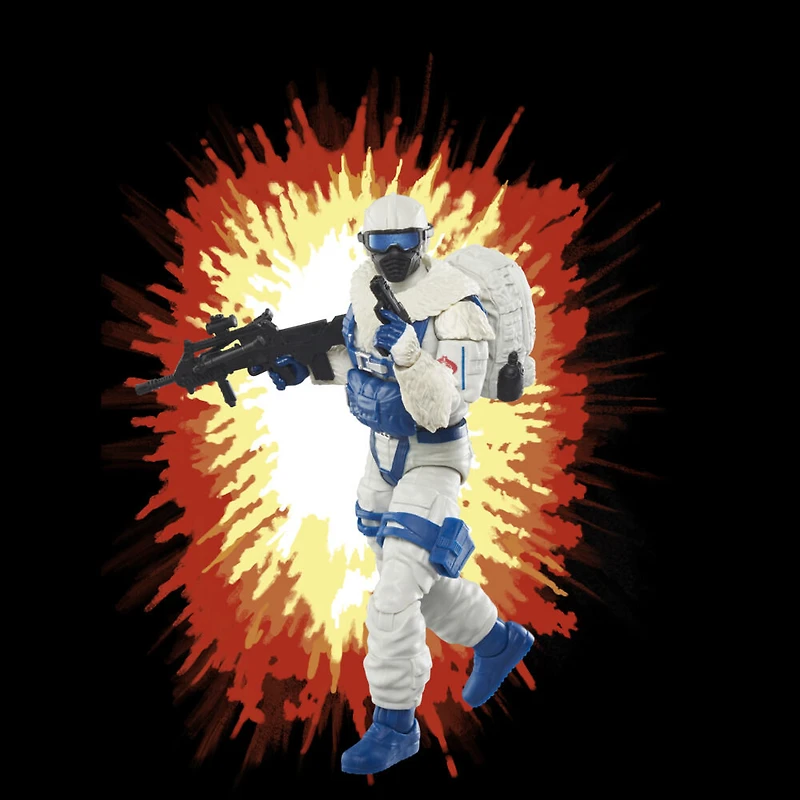 G.I. Joe Classified Series Retro Cardback, Snow Serpent Action Figure