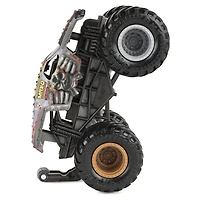 Monster Jam, Monster truck Max-D officiel, véhicule en métal moulé, série Wreckless Trucks, échelle 1:64