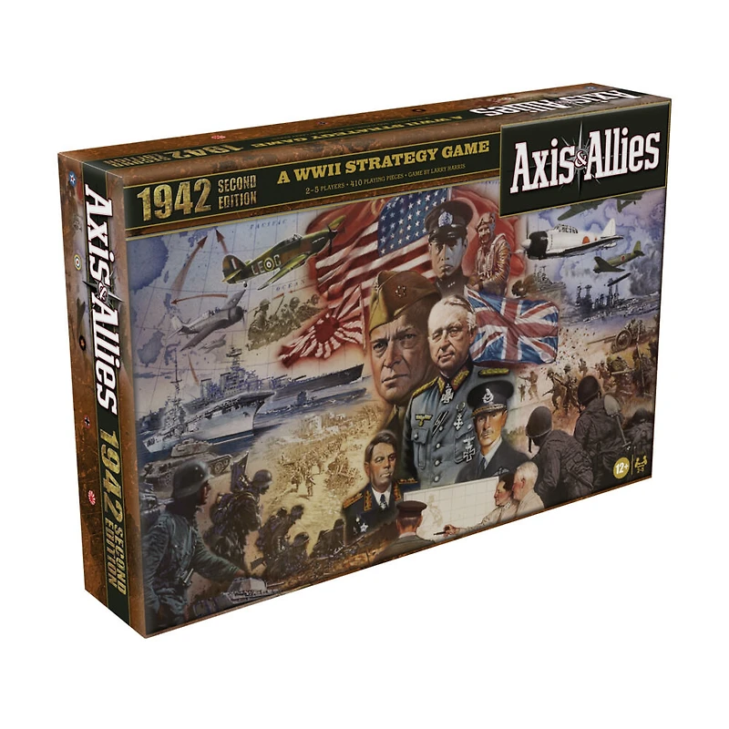 Avalon Hill Axis and Allies 1942 Second Edition WWII Strategy Board Game - English Edition
