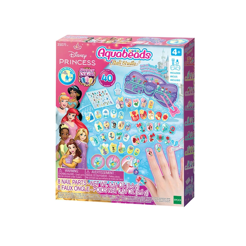 Aquabeads Aqua Nails Disney Princess Kit