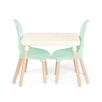 B. toys Kid Century Modern: Table and Chair Set - Mint Furniture for Kids