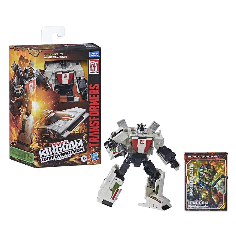 Transformers Generations War for Cybertron: Kingdom, figurine WFC-K24 Wheeljack classe Deluxe