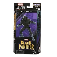 Marvel Legends Series, bandes dessinées classiques Marvel, Black Panther de 15 cm, 2 accessoires et 1 pièce Build-A-Figure