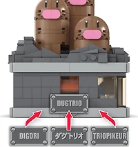 MEGA Showcase Pokémon Mini Motion Dugtrio