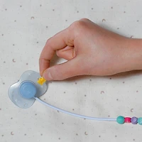 BABY born Interactive Magic Pacifier with pacifier chain for 43cm dolls