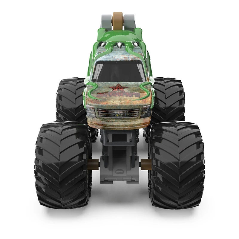 Monster Jam, Monster truck Kraken officiel, véhicule en métal moulé, série Arena Favorites, échelle 1:64