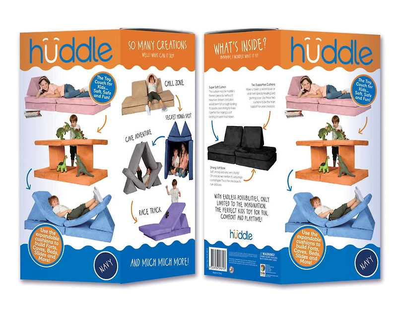 Huddle Play Couch Navy