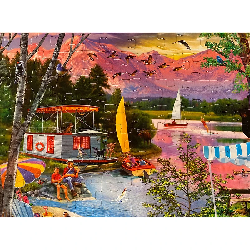 Masterpieces Puzzle Company Campside - Leisure Lake Casse-Tête De 300 Pièces