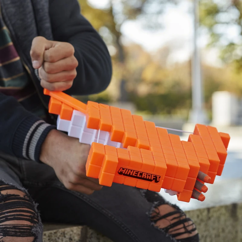 Nerf Minecraft arbalète à fléchettes Pillager's Crossbow