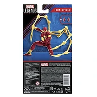 Marvel Legends Series Spider-Man, figurine Iron Spider de 15 cm, inclut 2 accessoires