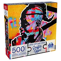 Puzzle 500 pièces, Graffiti Egypt, The Conscious Warrior, par Spin Master Puzzles - Édition anglaise