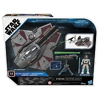 Star Wars Mission Fleet Stellar Class Obi-Wan Kenobi Jedi Starfighter