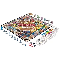 Monopoly : édition Disney Mickey et ses amis, pions Mickey et ses amis et épinglettes Disney exclusives - Édition anglaise - Notre exclusivité