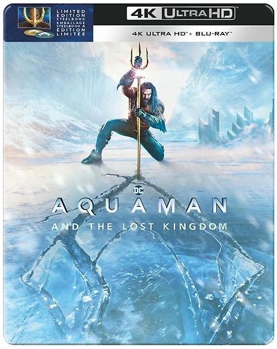 Aquaman And The Lost Kingdom Steelbook (4K) (Bilingual)