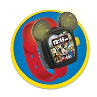 Montre Connectée Disney Junior Mickey Mouse Funhouse pour Enfants, Montre Petits Enfants, Jouet Sons et Lumières - Édition anglaise