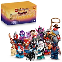 LEGO Minifigures Spider-Man: Across the Spider-Verse 6 Pack - Pretend Play Toys for Kids - 66797