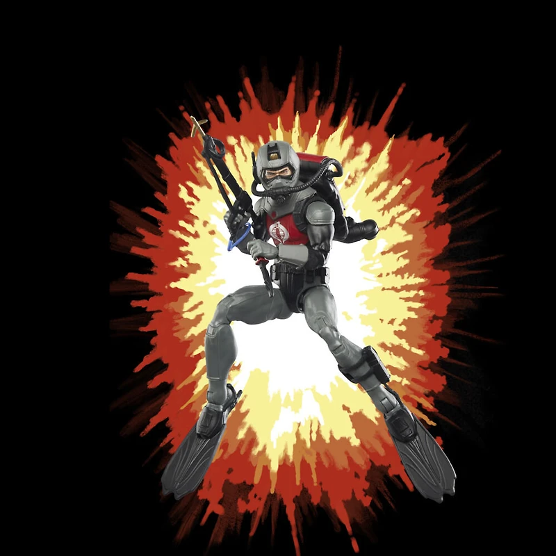 G.I. Joe Classified Series Retro Cardback, Cobra Eel Action Figure