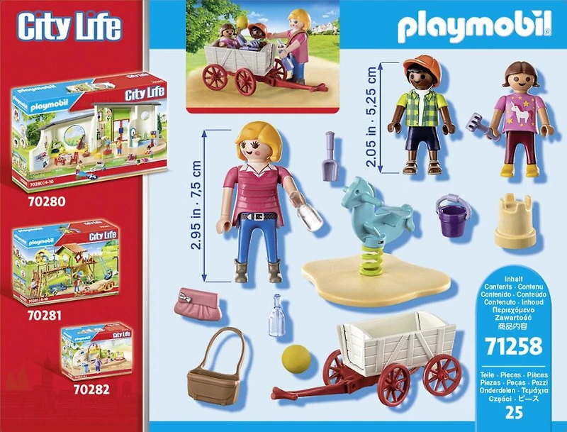 Playmobil - Starter Pack Nourrice avec enfants