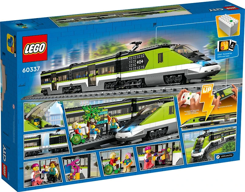LEGO City Express Passenger Train 60337 Building Kit (764 Pieces)