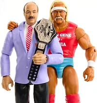 WWE Main Event Showdown Coffret Hulk Hogan et Mean Gene Okerlund