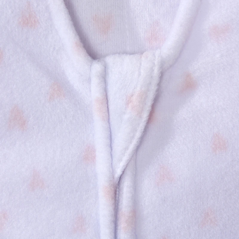 HALO SleepSack Swaddle - Micro Toison - Pink Hearts - Petit.
